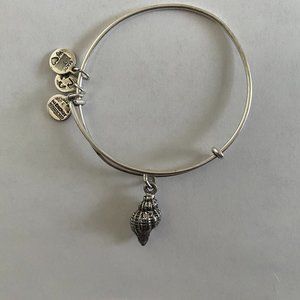 Alex and Ani Silver Seashell Bracelet